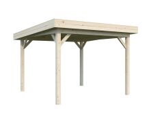 Palmako Pavillon LENNA 8,3 m², 300x300 cm, natur +...