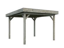 Palmako Pavillon LENNA 8,3 m², 300x300 cm, natur +...
