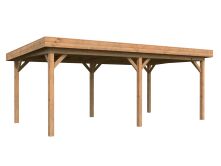Palmako Pavillon LENNA 16,6 m², 588x300 cm, natur +...