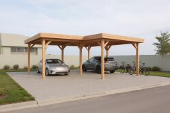 Palmako Pavillon Carport LENNA 24,9 m², 588x588 cm,...