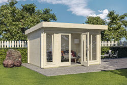 Gartenhaus FENNA - 28 mm - 390×250 cm, inkl....