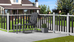 Tor Pforte zu Vorgartenzaun DELANO anthrazit mit...