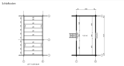 Ferienhaus Hörnum 70mm, 478 x 675 cm; 70mm Wandstärke; inkl. Schlafboden