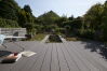 BPC Terrassendiele JAVA Kombiprofil 25x145x4000mm silver cedar/hellgrau Pro Innovation, einseitig geschliffen/einseitig gebürstet