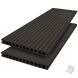 Elephant® WPC LAVA DUOWOOD XWB Terrassendiele 25x250x5000mm Kombiprofil anthrazit, einseitig genutet/einseitig gebürstet