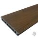 Elephant® Terrassendiele SHIPLAP 21x140x4000mm dunkel Braun, (CO-EX) nahtlose Verlegung, einseitig verwendbar