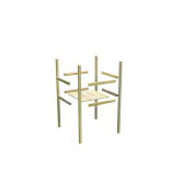Karibu Gartenhaus STOCKACH 3 terragrau 19 mm Wändstärke