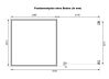 Karibu Hybrid Gartenhaus JUPITER 3,5 B terragrau / Metall weiß 19 mm mit Anbaudach 2,35 m - 457 x 242 cm