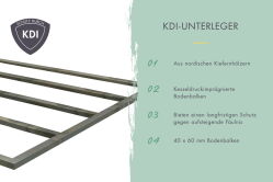 Karibu Hybrid Gartenhaus JUPITER 4 C anthrazit / Metall weiß 19 mm mit Anbaudach 2,35 m - 517 x 213 cm