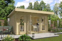 Gartenhaus FINJA 2 - 28 mm ISO - 419×329 cm,...