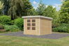 Karibu Hybrid Gartenhaus JUPITER 3,5 - 19 mm in verschiedenen Varianten 238 x 242 cm