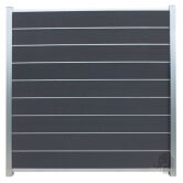 WPC MODULAR EVO Serie "steingrau/aluminium...