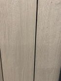 BPC Terrassendiele Natural Design, Massiv-/Vollprofildiele mit Holzstruktur 20x140x4000mm, Farbton: weiß