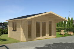 Gartenhaus AUGSBURG 4, 500x500 cm ISO (A), 70 mm...