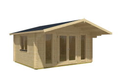 Gartenhaus AUGSBURG 4, 500x500 cm ISO (A), 70 mm...