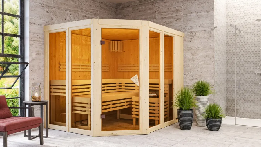 Sauna für Zuhause – Beispielmodell