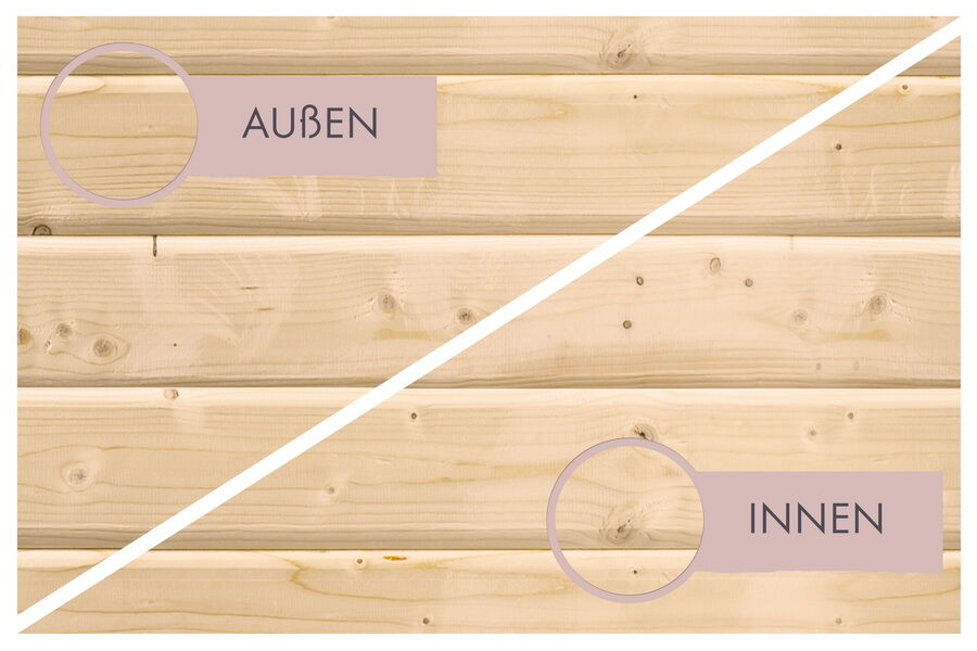 topgarden Sauna AMELIE (Eckeinstieg) / kein Kranz / ohne Ofen