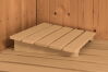 topgarden Sauna AMELIE (Eckeinstieg) / kein Kranz / Ofen 9 kW integr. Strg