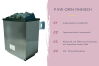 topgarden Sauna AMELIE (Eckeinstieg) / mit Kranz / Ofen 9 KW externe Strg easy