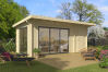 Gartenhaus Panorama 44 B - Einfach- / ISO-Glas