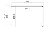 Lasita Maja Gartenhaus FYNN 1,5 - 250 x 200 cm, 28 mm + Anbau 300 cm CARBONGRAU