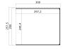 Lasita Maja Gartenhaus FELIX 2 - 250 x 250 cm + Anbau 150/300 cm 28 mm, natur / farbig