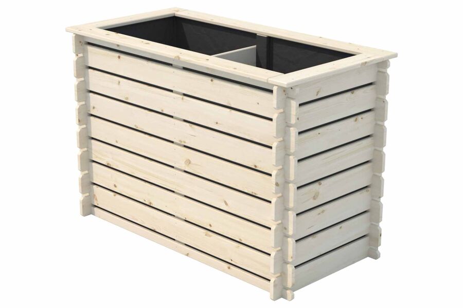 Hochbeet Stecksystem EcoLine Kiefer KD 117x59x77 cm (LxBxH)