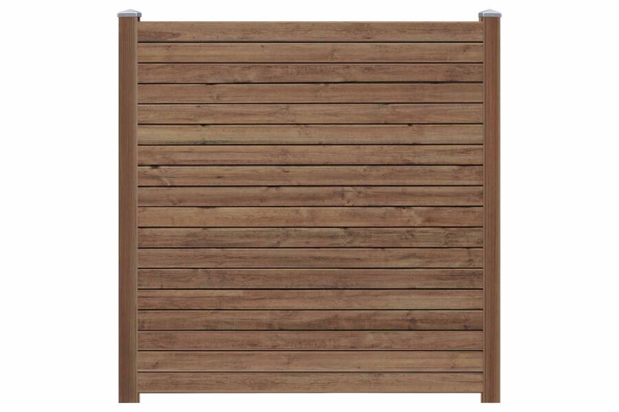 GARDO XL DIY-Zaun, Kiefer kdi braun, 180x194 cm