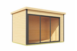 Lasita Maja Gartenhaus AUSTIN 3 ISO, 360x240 cm, 44 mm,...