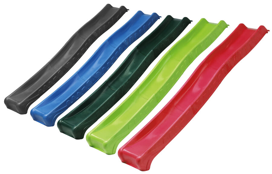 Wellenrutsche ROCLI 287 cm grau RAL 7016, Podesthöhe 150 cm