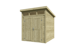 Lasita Maja Gartenhaus KIBO 2 imprägniert 200 x 250...