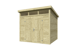 Lasita Maja Gartenhaus KIBO 3 imprägniert 250 x 250...