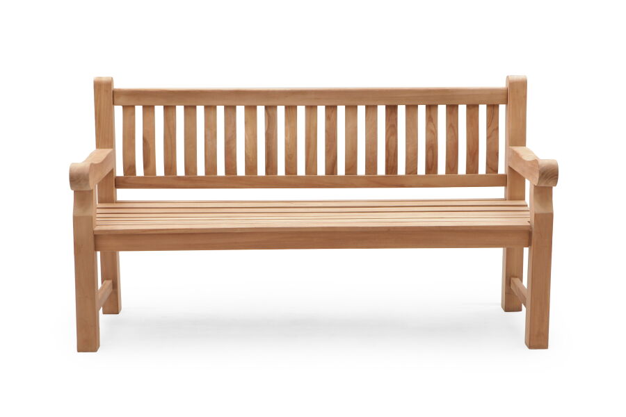 Gartenbank Teak MADRID 120 / 120x61x92 cm (LxTxH)
