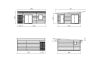 Palmako Ferienhaus CECILIA PLUS ISO 27,2 m²  70 mm - 540x540 cm, inkl. Fußboden 28 mm, natur