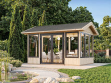 Palmako Pavillon ISABELLA 10,9 m²  90 mm - 401x303...