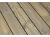 BITUS LINAX® Leinöl - Terrassendiele Kiefer grau  imprägniert, 28x145x3900 mm