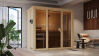 Sauna IRAVA 2 (Fronteinstieg) / Ofen 3,6 kW integr. Strg / AKTION