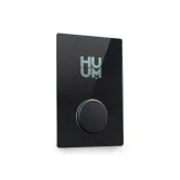 HUUM UKU Bedienfeld GLASS SCHWARZ | Zubehör für...