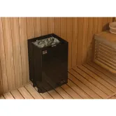 SAWO Saunaofen Nordex S Black Combi 9,0 kW Standofen ohne Steuerung