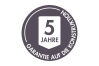 Karibu Saunahaus FINN 6 / terragrau / ohne Ofen / gedämmte Eingangstür