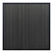Elephant® WPC-Zaun Dark Line "Stripes", anthrazit, ALU-Rahmen anthrazit, Co-Ex, 180x180 cm
