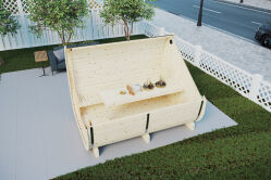 Picknickfass Gastrofass Marktstand Grillfass Campingfass...