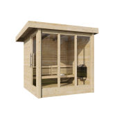Aussensauna/Saunahaus ANITA 209,5 x 211,6 cm / inkl....