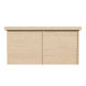 Aussensauna/Saunahaus ANITA 2-Raum  417,2 x 215,8 cm / inkl. selbstklebender EPDM-Bahn / Bausatz / Fichte natur