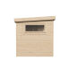 Aussensauna/Saunahaus ANITA 2-Raum  417,2 x 215,8 cm / inkl. selbstklebender EPDM-Bahn / Bausatz / Fichte natur
