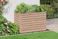 Rhombus Hochbeet M, Lärche, 123 x 42 x 75 cm