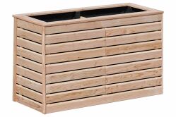 Rhombus Hochbeet M, Lärche, 123 x 42 x 75 cm