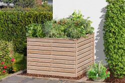 Rhombus Hochbeet L, Lärche, 123 x 82 x 75 cm