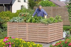 Rhombus Hochbeet XL, Lärche, 206 x 103 x 75 cm