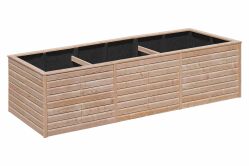 Rhombus Hochbeet XXL, Lärche, 206 x 103 x 75 cm
